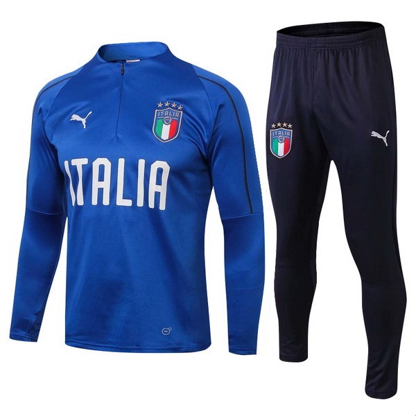 Survetement Football Italie 2018 Bleu Clair